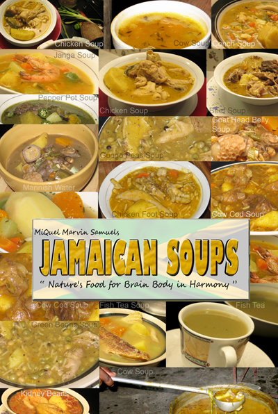 Jamaican Soups Cookbook Cover