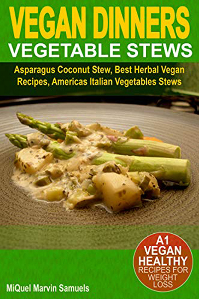 Vegan Dinners Cookbook Cover