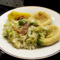 Cabbage Codfish Stew | Cabbage and Saltfish