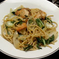 Chicken Spaghetti Bok Choy
