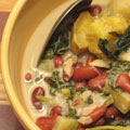 Coconut Potato Callaloo Dew