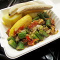 Okra Codfish Stew | Okra and Saltfish