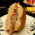 Sardine Cheese Sandwich