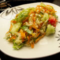 Vegetable Dinner Side Salad