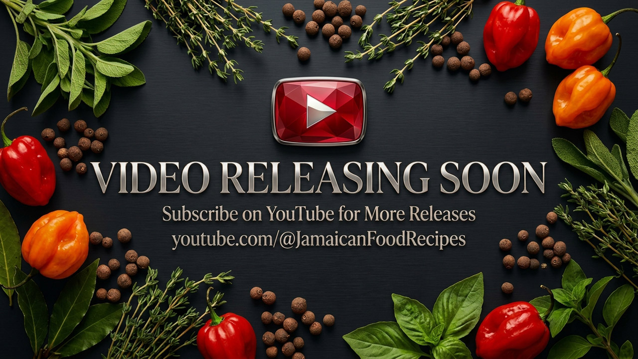 Video Releasing Soon - Jamaican Dinners