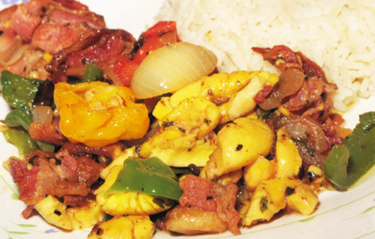 Ackee and Bacon