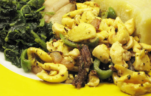 Ackee Red Herring Fish Stew