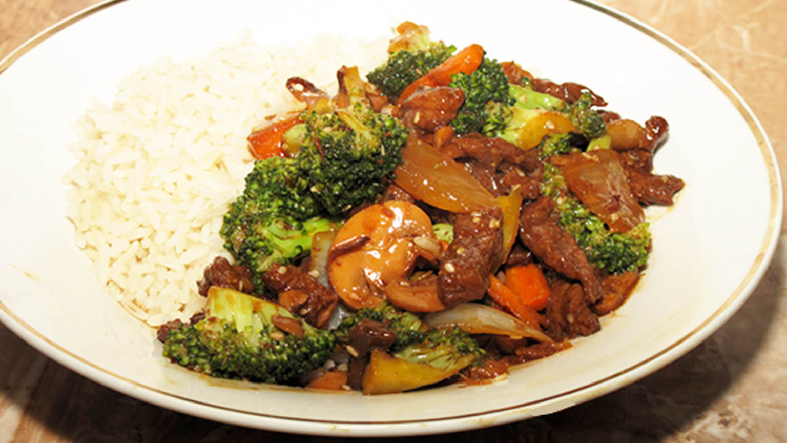 Beef Broccoli Oyster Sauce