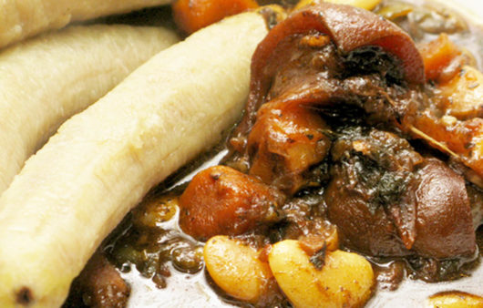 Cow Foot Brown Stew