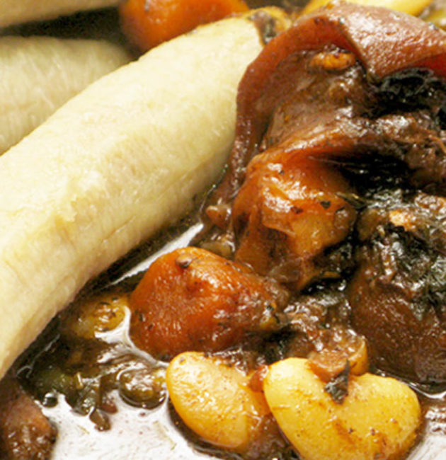 Cow Foot Brown Stew