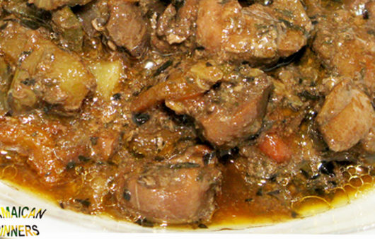 Cow's Kidney Brown Stew