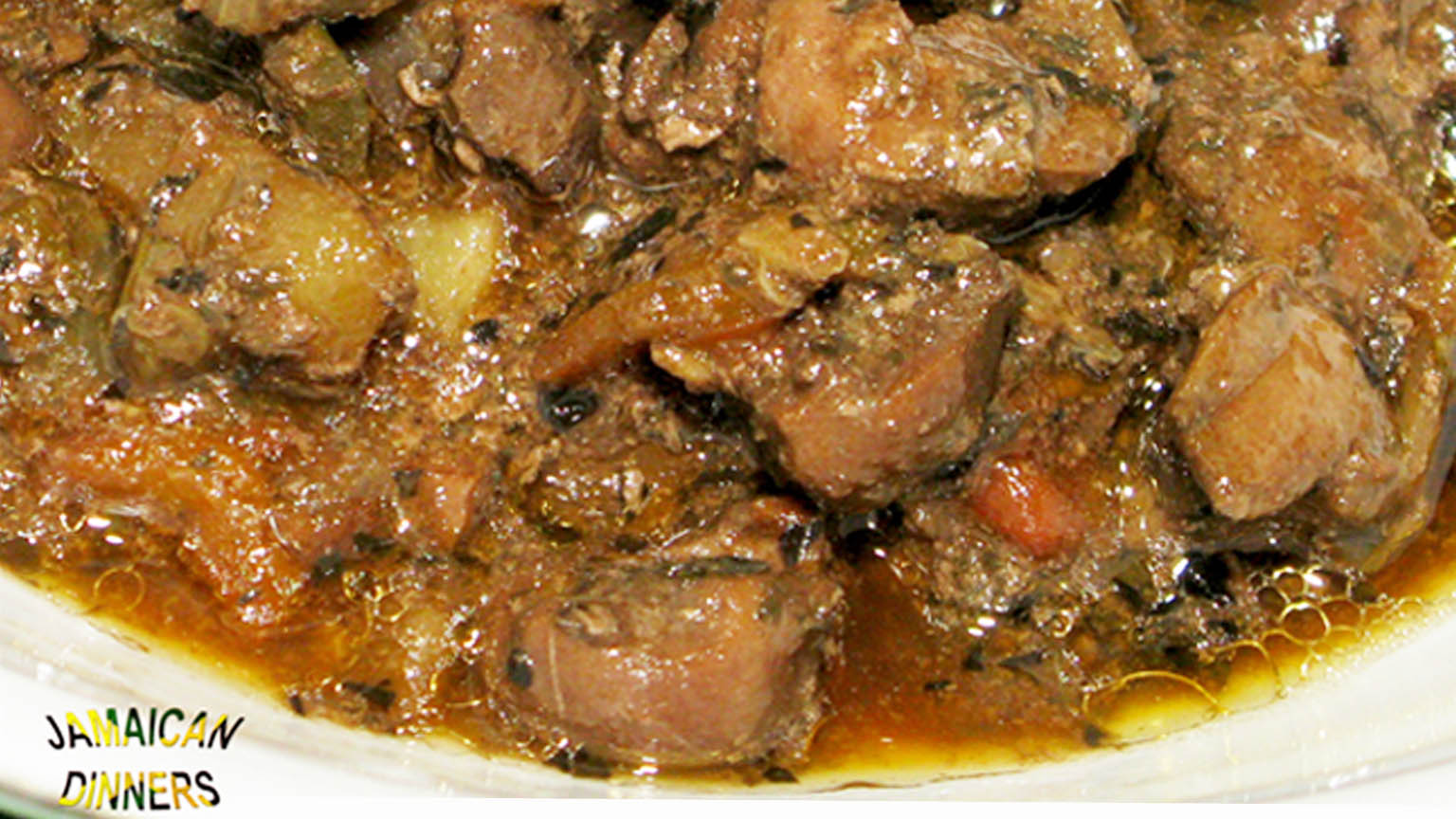 Cow's Kidney Brown Stew