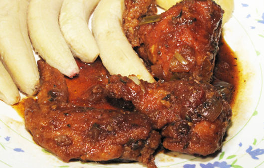 Floured Fried Chicken Parts Brown Stew (method#3 of 3)