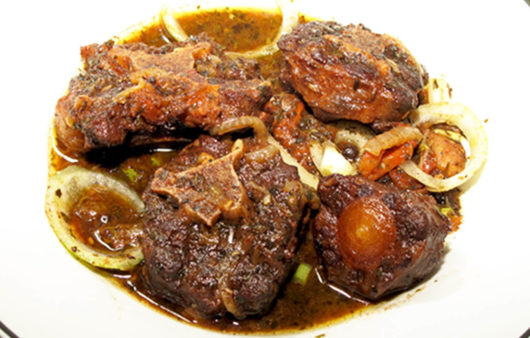 Oxtail Brown Stew (Not Pressured)