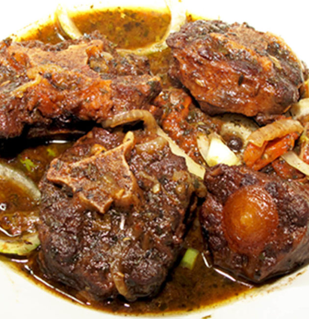 Oxtail Brown Stew (Not Pressured)