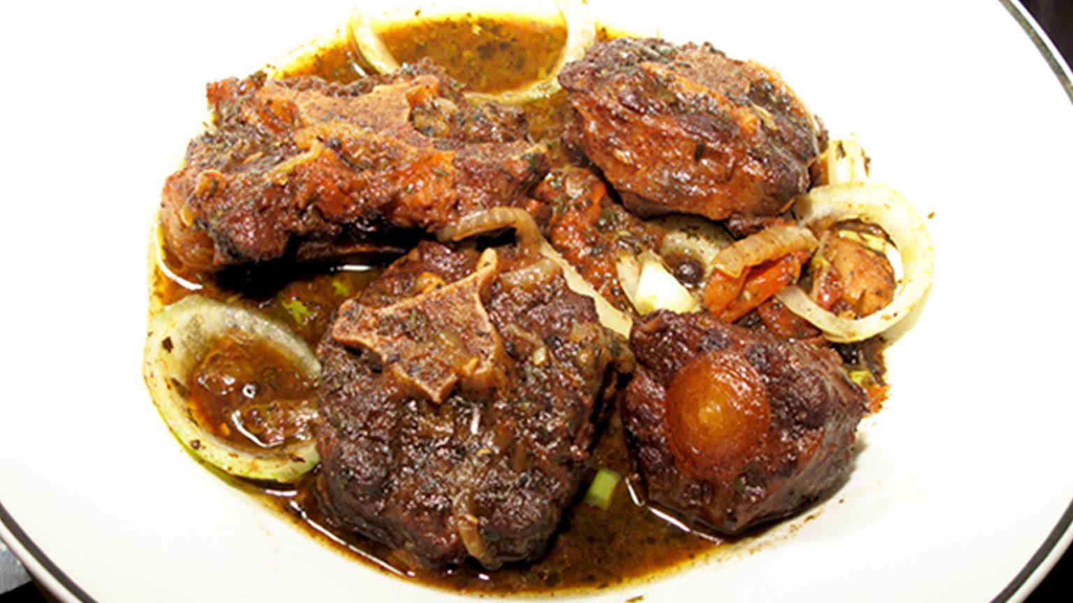 Oxtail Brown Stew (Not Pressured)