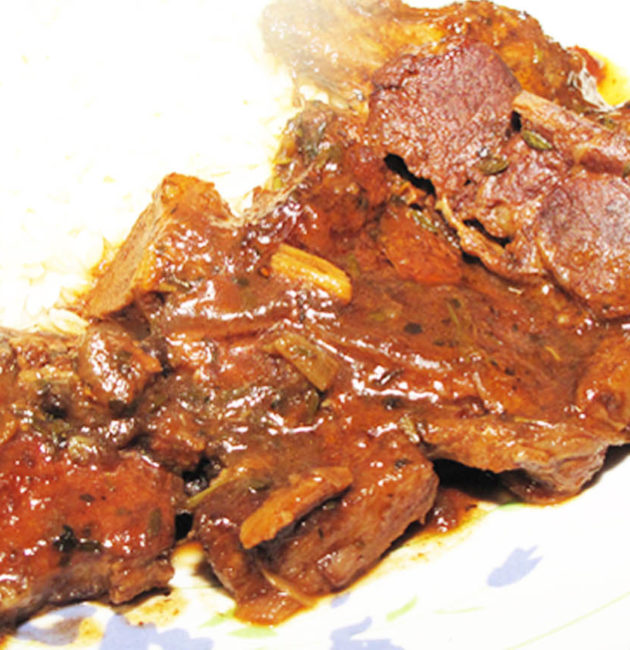 Pork Stew aka Stewed Pork