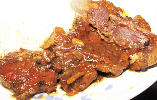 pork chops brown stew