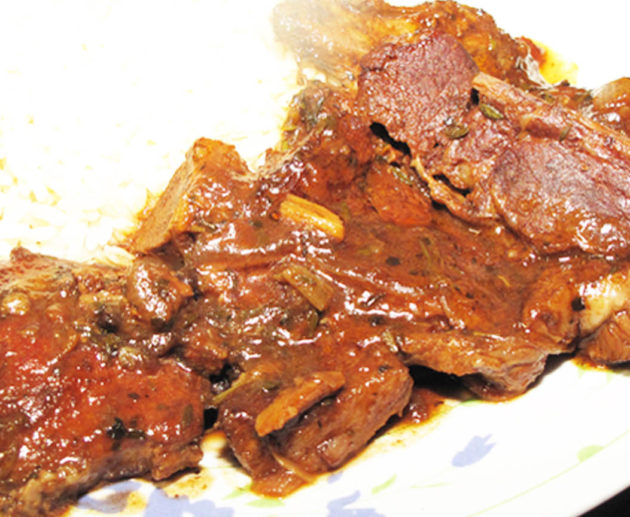 pork chops brown stew