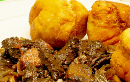 Cow's Liver Brown Stew