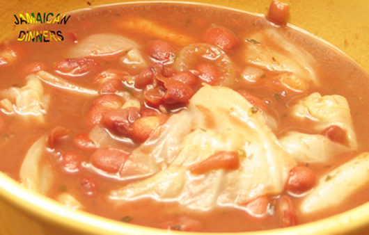 Cabbage Stew Peas