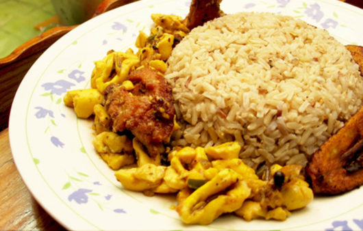 Ackee and Chicken Stew