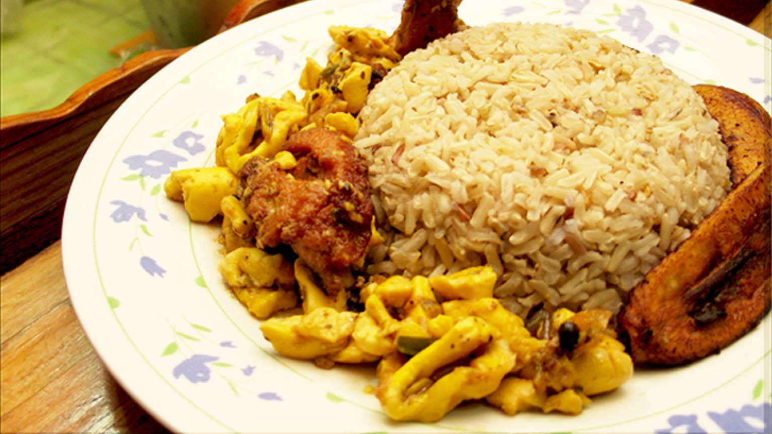 Ackee and Chicken Stew