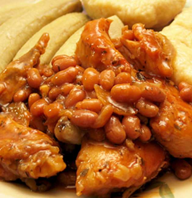 Baked Beans and Chicken