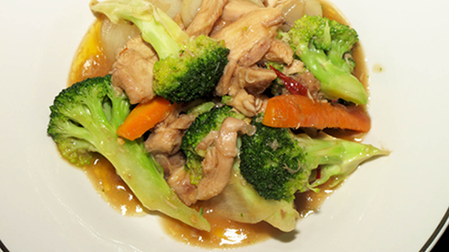 Chicken Broccoli Oyster Sauce