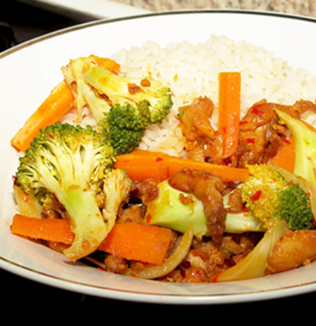 Chicken Cauliflower Stirfry