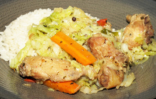 Cabbage and Chicken Stew