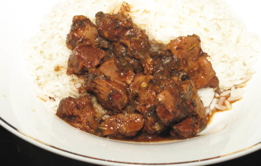 Chicken's Gizzard Brown Stew