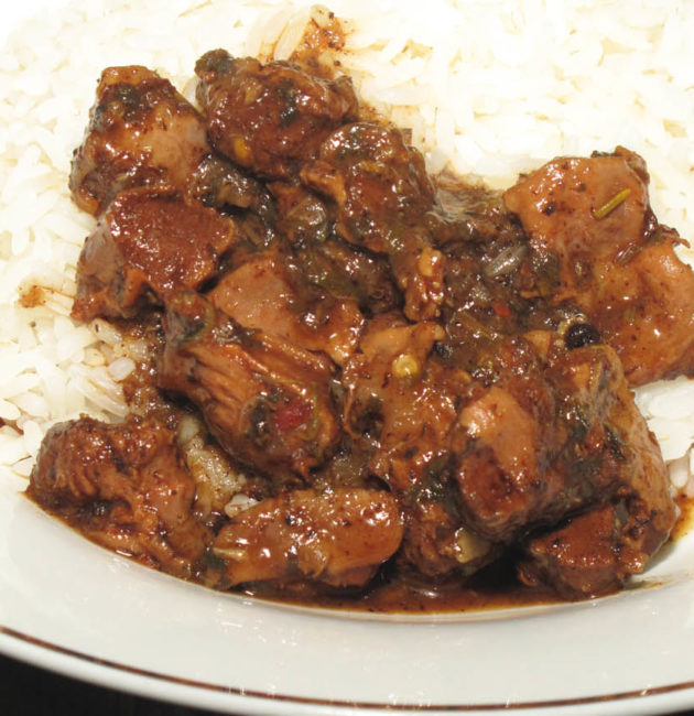 Chicken's Gizzard Brown Stew