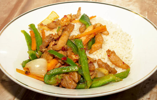 Chicken Pepper Stir-fry