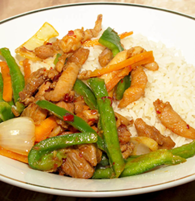 Chicken Pepper Stir-fry