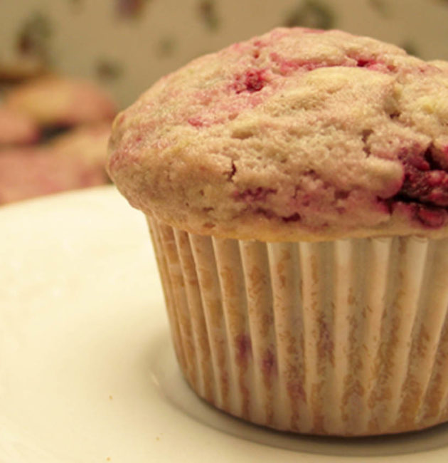 Raspberry Muffin Cup Cakes