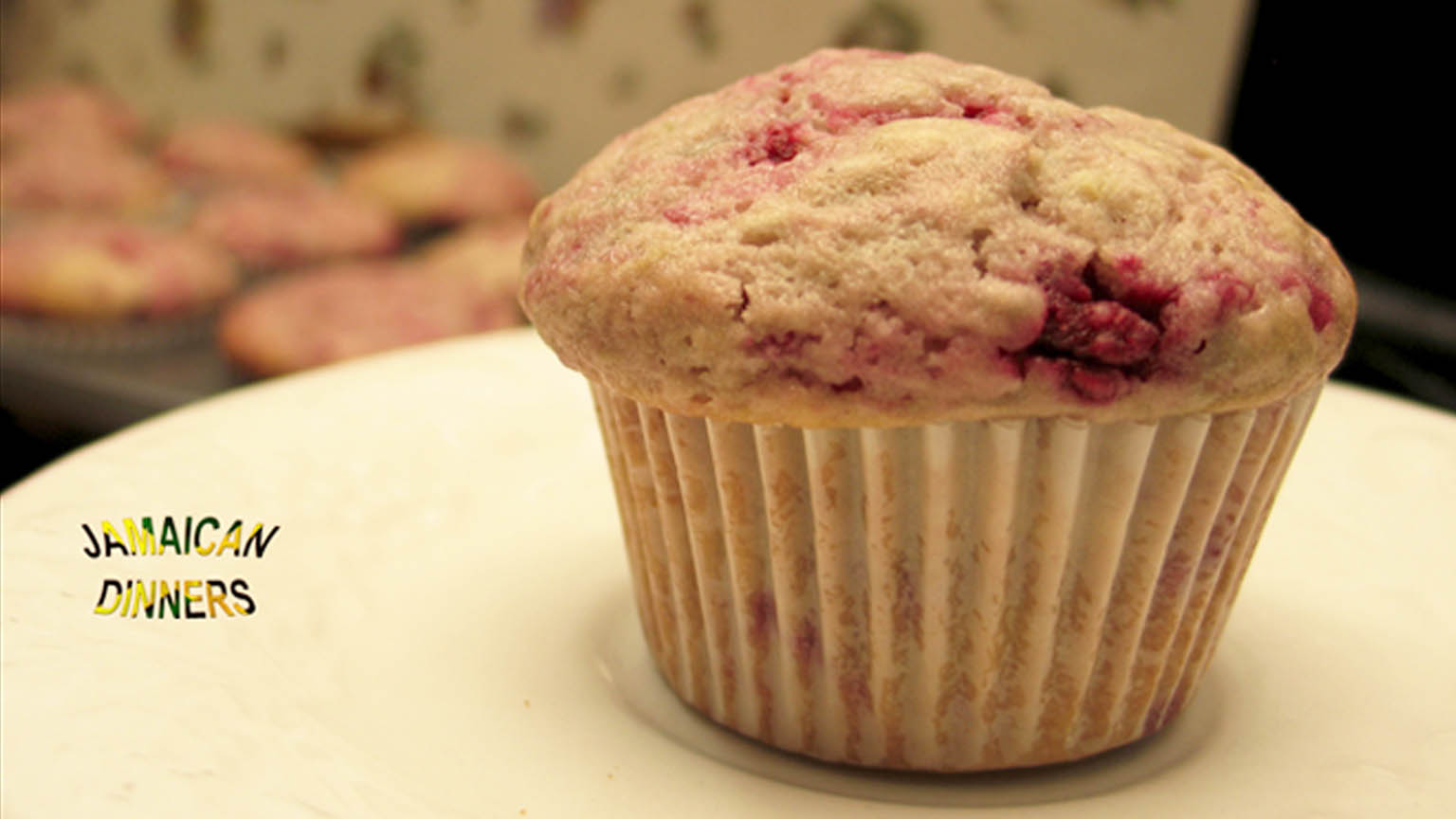 Raspberry Muffin Cup Cakes