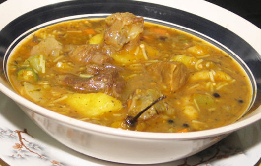 Cow's Cod Soup