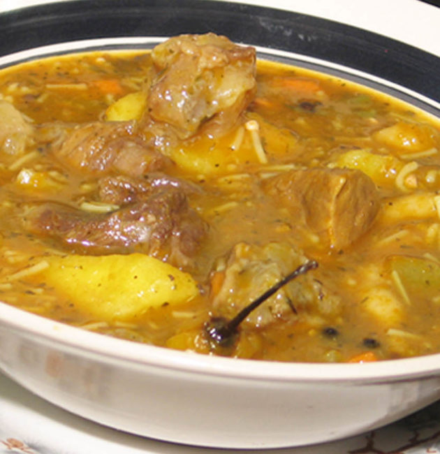 Cow's Cod Soup