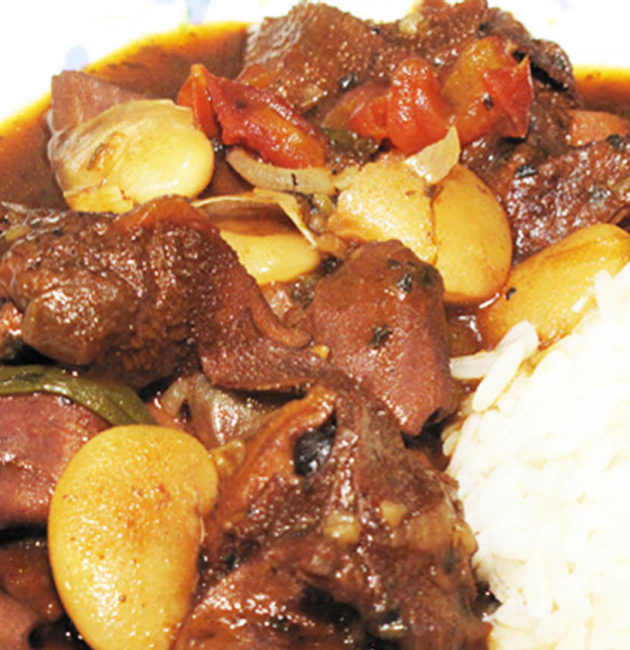 Cow's Tripe Beans Stew