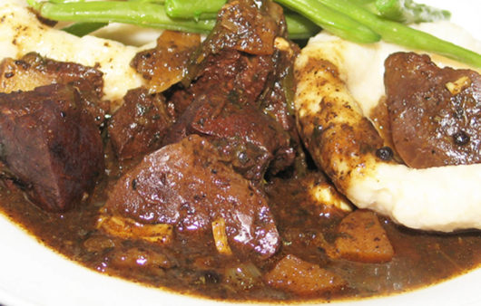 Cow's Heart Brown Stew