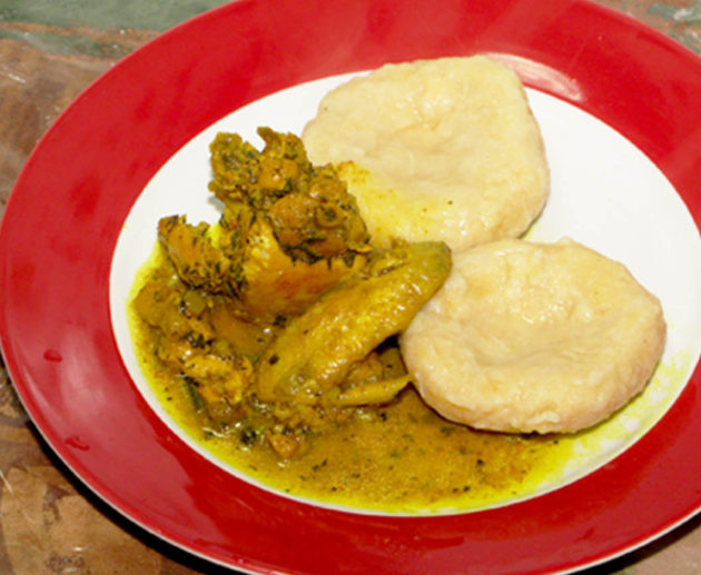 Chicken curry stew aka curried chicken