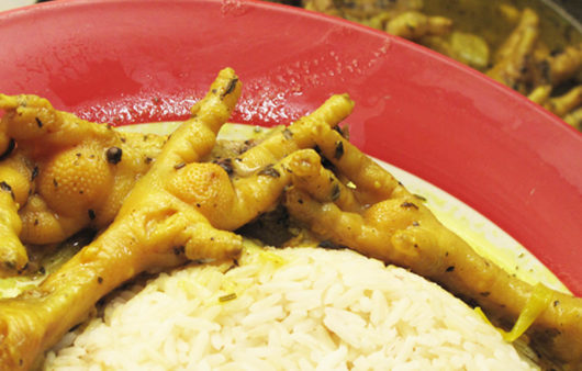 Chicken's Feet Curry Stew