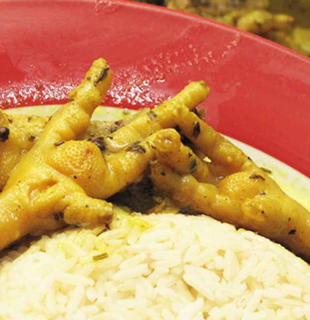 Chicken's Feet Curry Stew