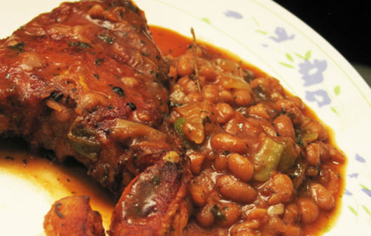 Fish Baked Beans Stew