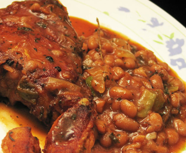 Fish Baked Beans Stew