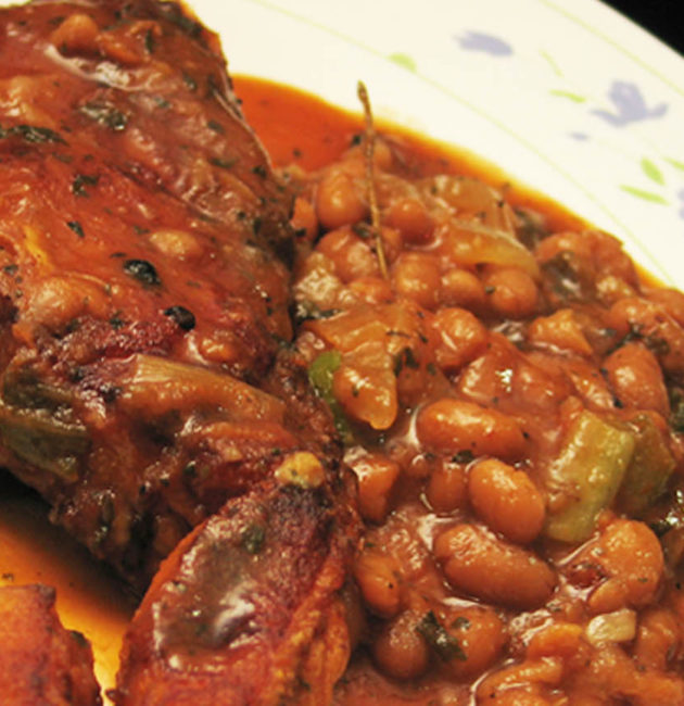 Fish Baked Beans Stew