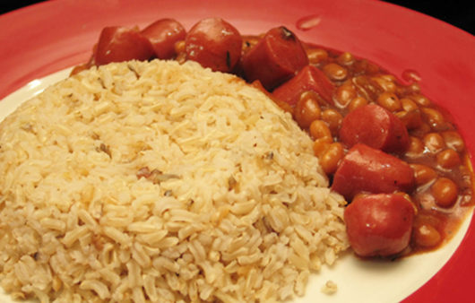 Sausage and Baked Beans Stew