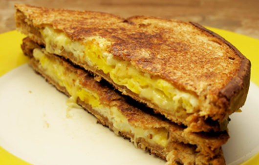 Grilled Egg Cheese Sandwich