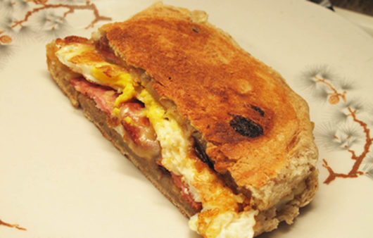 Grilled Ham Egg Cheese Sandwich